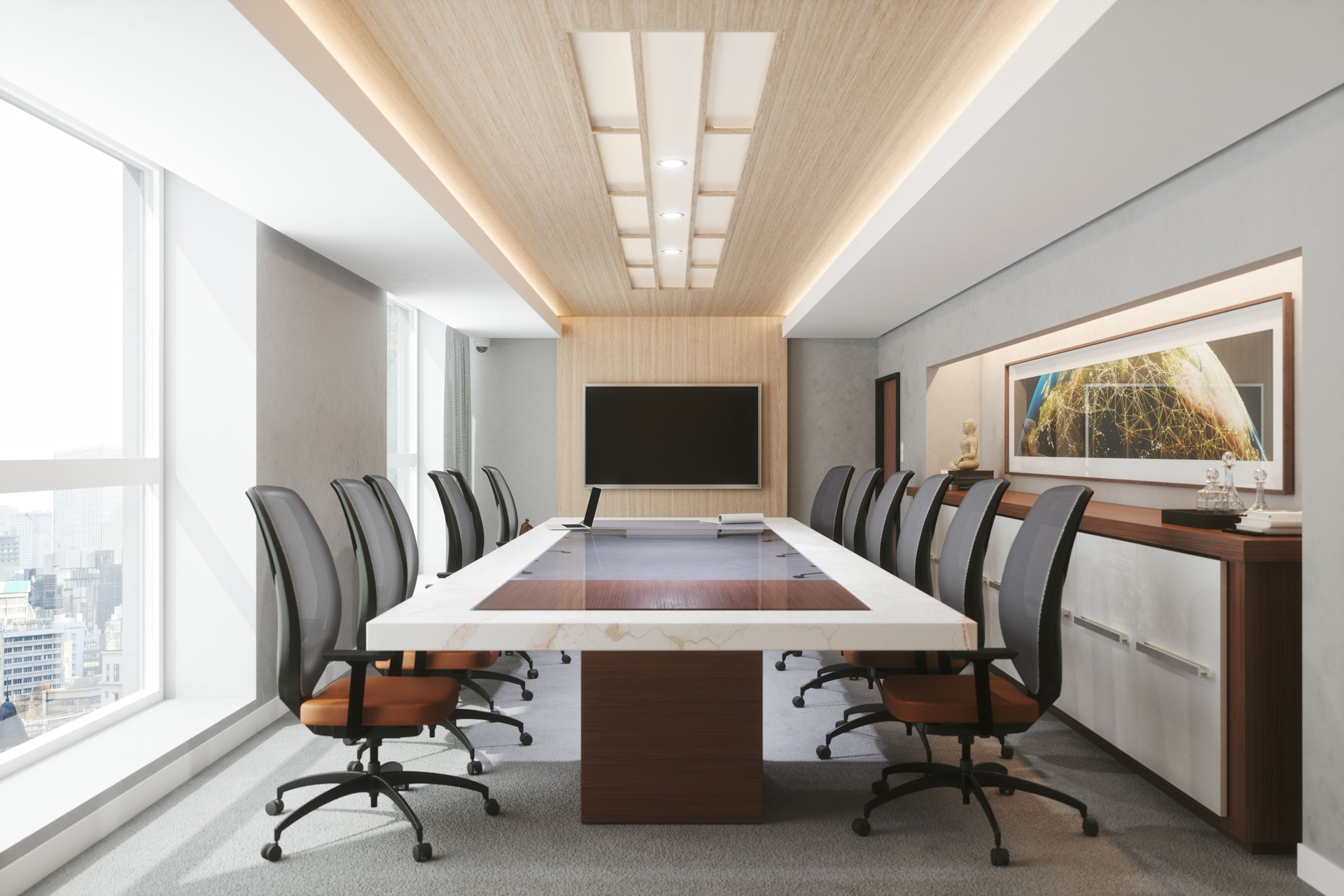 Modern Office Meeting Room Interior